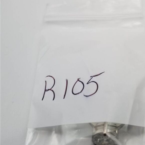 Crystal ice heart ring adjustable size band R105 - Picture 5 of 5